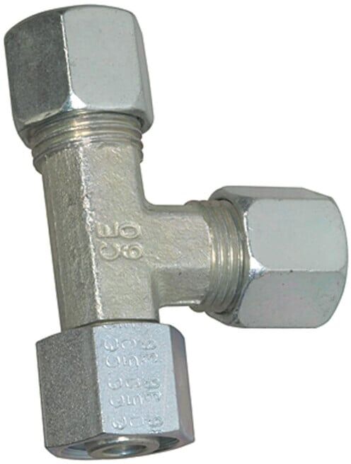 Riegler Raccord en L réglable, Ø ext. tube 10, acier galvanisé, V 523 (V 523)
