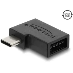 DELOCK Adapter 2.0 USB-C St > Easy USB-A Bu gewinkelt