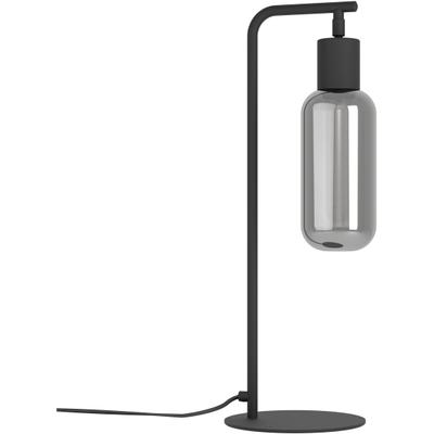 EGLO Tischleuchte "MAIONE Tischlampe - Stahl - E27 - 1X4W - IP20", schwarz, 1, H: 50,5cm, 1 Stk., Leuchten, Nachttischlampe, Schreibtischleuchte, Leselampe,L17 x B9 x H50,5 cm, Tischleuchte
