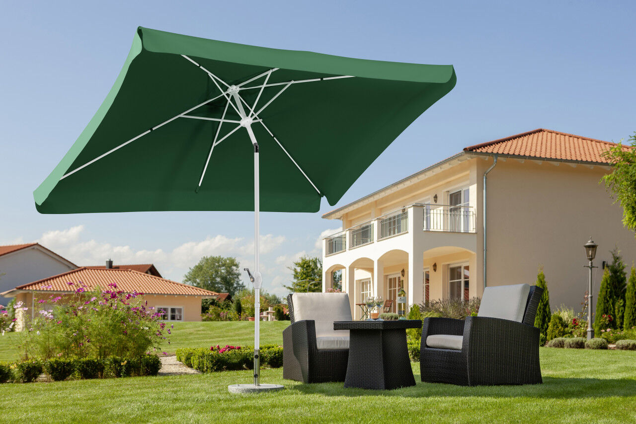 Schneider Schirme Schneider Sonnenschirm Gemini dunkelrot Ø 360 cm