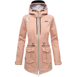 MARIKOO Damen Softshelljacke Outdoor Funktionsjacke aus Wasserabweisendem Obermaterial Ulissaa