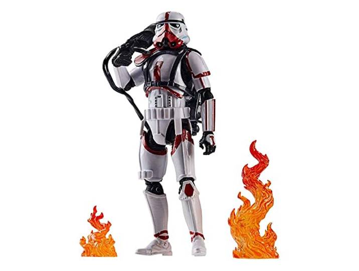 Hasbro STAR WARS - The Vintage Collection Deluxe verbrandingsoven Trooper & Grogu 203768 STAR WARS - The Vintage Collection Deluxe verbrandingsoven Trooper & Grogu, zwart