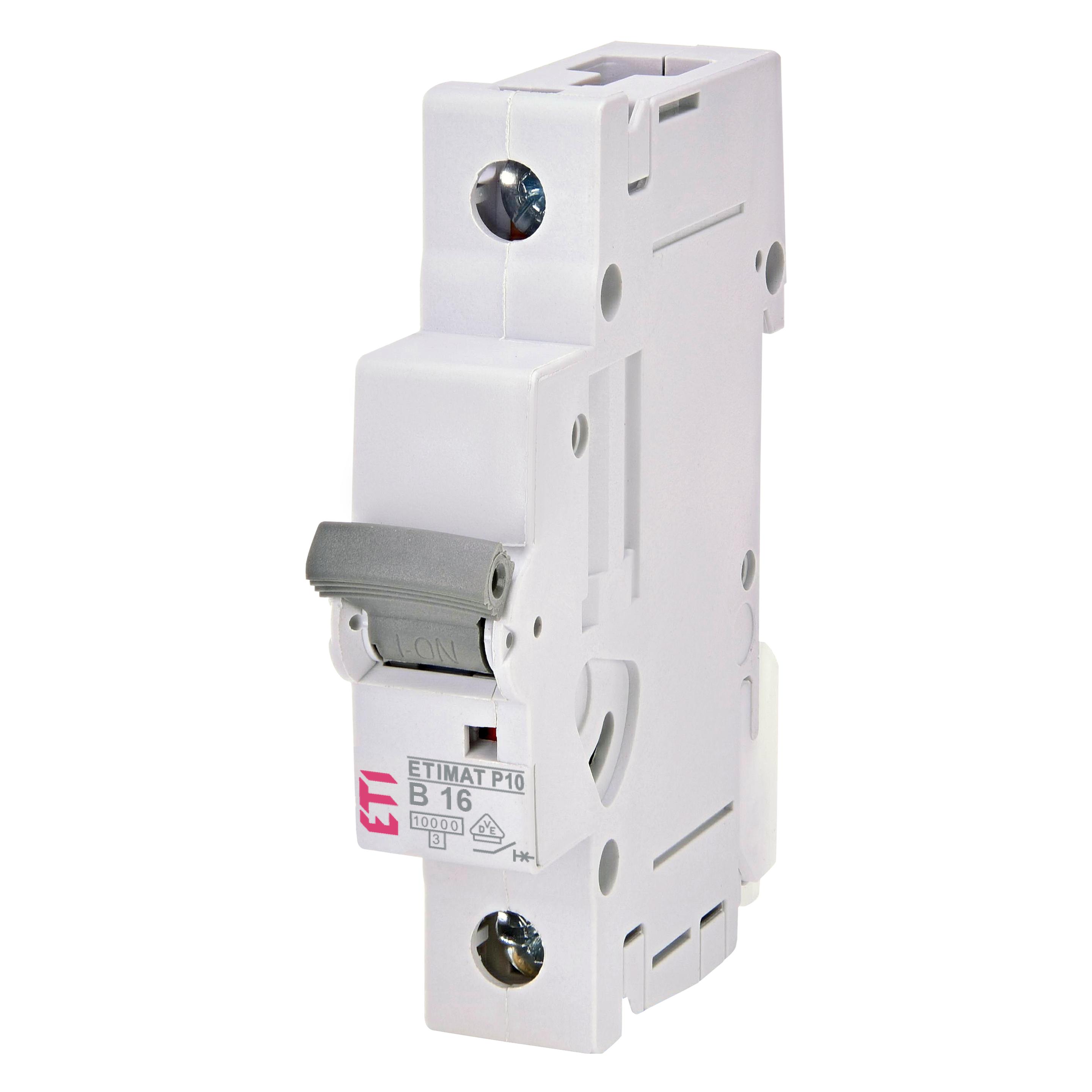Eti 271600107 Leitungsschutzschalter MAT P10 1p B16 (Auslösecharakteristik B (271600107)