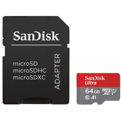 SanDisk microSDXC-Speicherkarte »Ultra« 64 GB