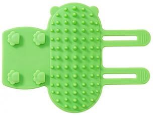 Discount Dollar Deals Self Cleaning Pet Cat Hair Removal Massage Comb Corner Scratcher For Cats Kittens green