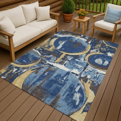 Addison Rugs Machine Washable Indoor/ Outdoor Modern Erie Chantille Rug