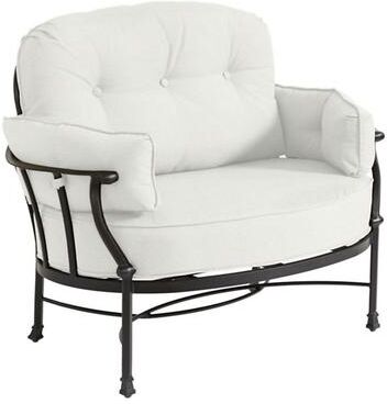 Replacement Cuddle Chair Cushion 4-Piece Set - Fast Dry, Canvas White Sunbrella - Ballard Designs