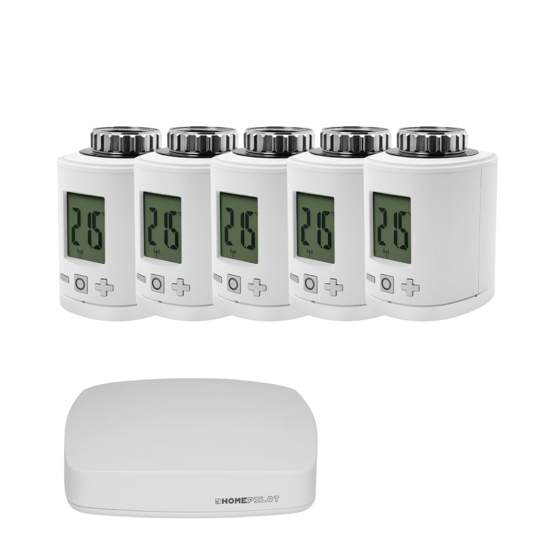 Homepilot Starter Set Smarte Heizung . 5 Thermostate