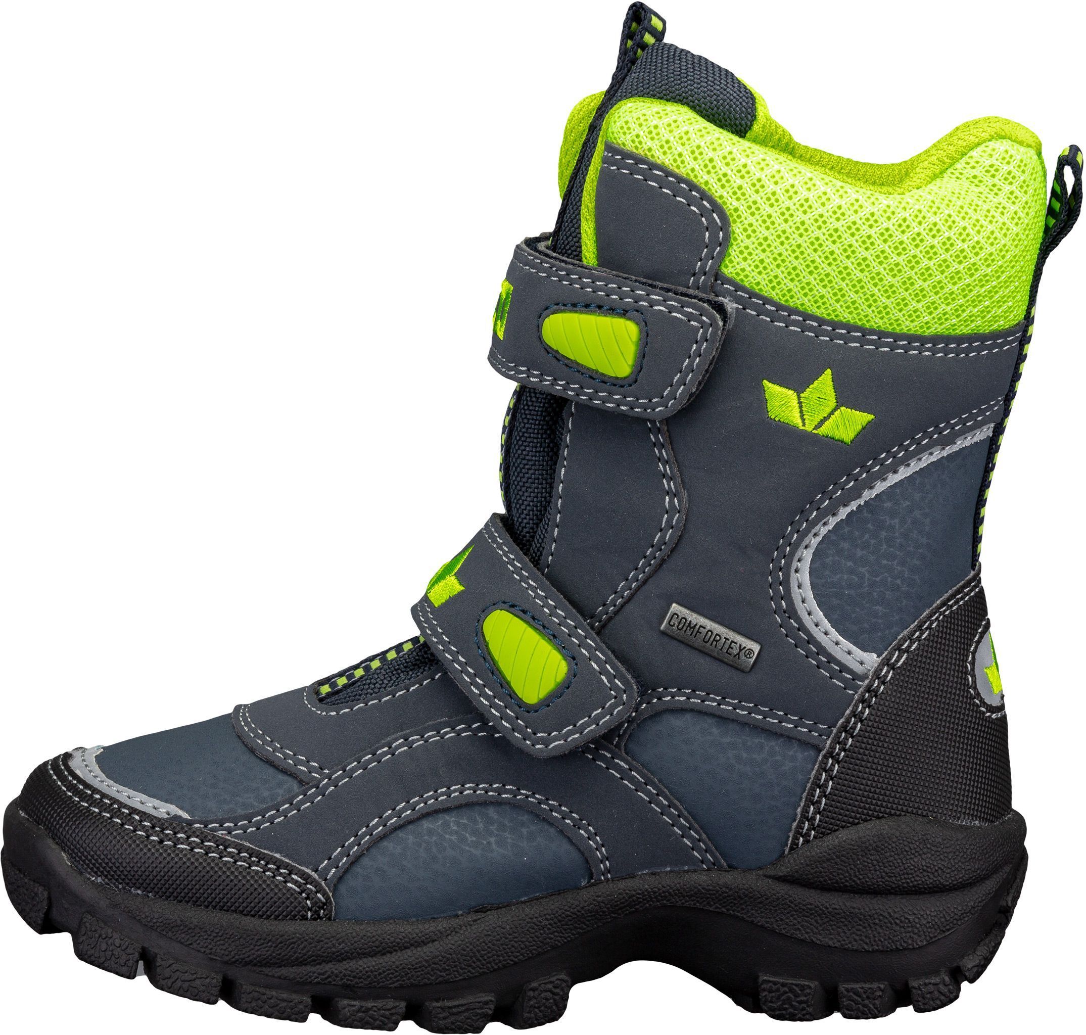 Winterstiefel LICO "Winterboot Samuel V", Jungen, Gr. 26, blau, Synthetik, Schuhe Winterstiefel blau 26