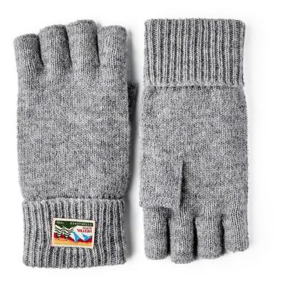 Hestra - Raggwool Half Finger - Handschuhe Gr 6 grau