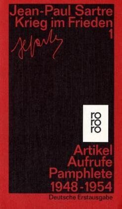 Jean-Paul Sartre - Krieg im Frieden 1: Artikel, Aufrufe, Pamphlete 1948-1954 - Preis vom 30.09.2026 09:01:18 h