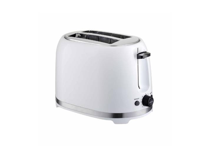 OHMEX Toaster Toaster OHM-TST-2002 , weiss (weiß), Toaster, Toaster