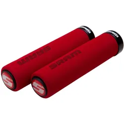 SRAM Griffe Locking Grips Schaumstoff rot | schwarz