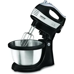 Zelmer Mikser z misą ZHM 2459BS, Küchenmaschine, Silber, Schwarz