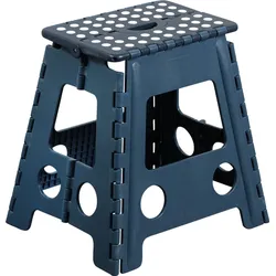 Sitzhocker, faltbar, blau