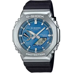 G-Shock G-Steel Protection Classic, Silikonband, Solar, 44mm Herrenuhr GBM-2100A-2BER