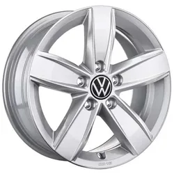 Volkswagen Polo VI 15 Zoll Leichtmetallfelge Corvara Brillantsilber 2G00714958Z8