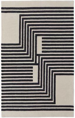 Grand Bazaar Ardon Hand Tufted Abstract Transitional Area Rug