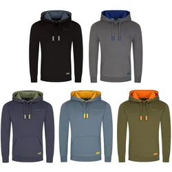 DENIMFY Hoodie Herren DFBenno Regular Fit Kapuzenpullover - Black (64000) - XL