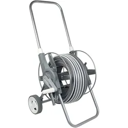 Bradas WHITE SILVER PLUS 30m Gartenschlauchwagen Komplettset