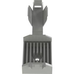 Panduit Latching Flat Cable Mount Kabelhalter kleben FCM1-A-C14 Grau 1 St.