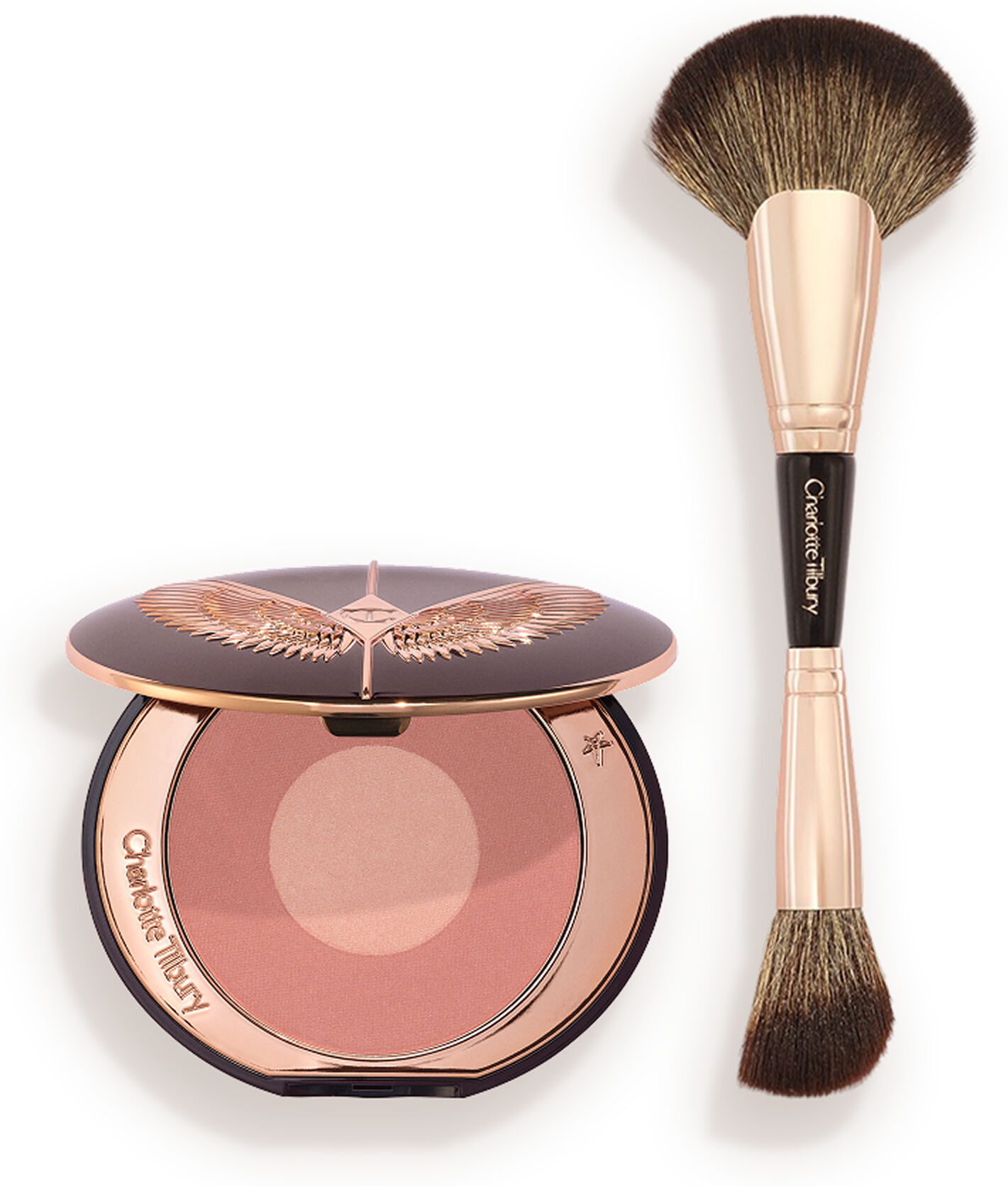 Airbrush Flawless Blush Blur Duo - Face Kit Charlotte Tilbury 2165 Airbrush Flawless Blush Blur Duo Size: