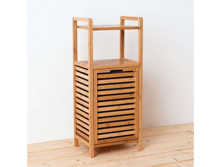 Regal mit Wäschekorb 40 x 95 x 31cm