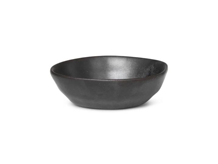 Ferm Living - Flow Schale, Ø 9 cm, schwarz
