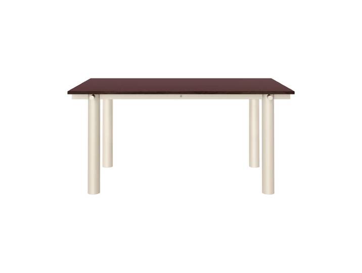 Ferm Living Atura Esstisch Light cashmere-burgundy, 90x160 cm
