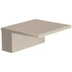 KLUDI-ASANA Wasserfall-Auslauf für Badewannen Stainless Brushed Nickel 69510N5-00
