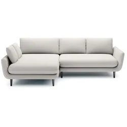 Ecksofa Solano Stoff Cream
