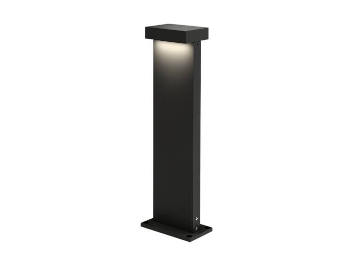 Wever & Ducré Lighting LED Wegeleuchte Palos Carré 2.0, dimmbar, schwarz, Aluminium, Modern, LED Außenleuchte