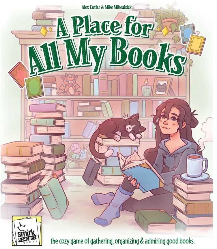 A Place for All My Books by Smirk & Dagger - Book-Gathering and Organisation Puzzle Game