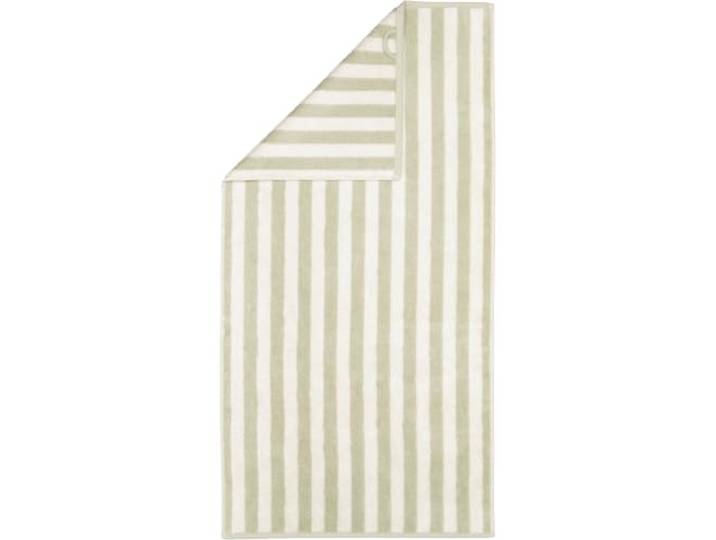 Cawö Home handdoeken Studio strepen 6252 Wasabi - 43 badhanddoek 70x140 cm