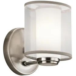 Elstead Lighting, Deckenleuchte, Saldana LED Wandleuchte G9 Klassisches Zinn (320 lm, G9)
