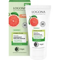 Logona Nourish klärendes Overnight Peeling Serum