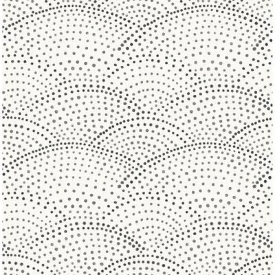 NuWallpaper Charcoal Danton Peel & Stick Wallpaper