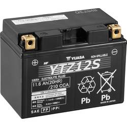 Yuasa YTZ12S Motorradbatterie 12 V 11 Ah Poltyp: Schraubklemme Typ 11 YTZ12SWC