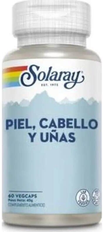 SOLARAY Piel Cabello y Uñas 60 caps