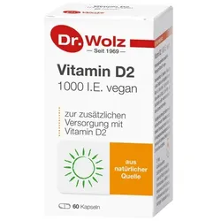VITAMIN D2 1000 I.E. vegan Kapseln 60 St