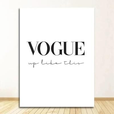 Uplift Picks Vintage Fashion Wall Art Poster Woman Perfume Canvas For Elegant Aesthetic Room Decor 03 20x30 Cm unframed