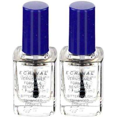 Ecrinal bitterer Lack gegen Nägelkauen 2x 2x10 ml Wirkstoffhaltiger Nagellack