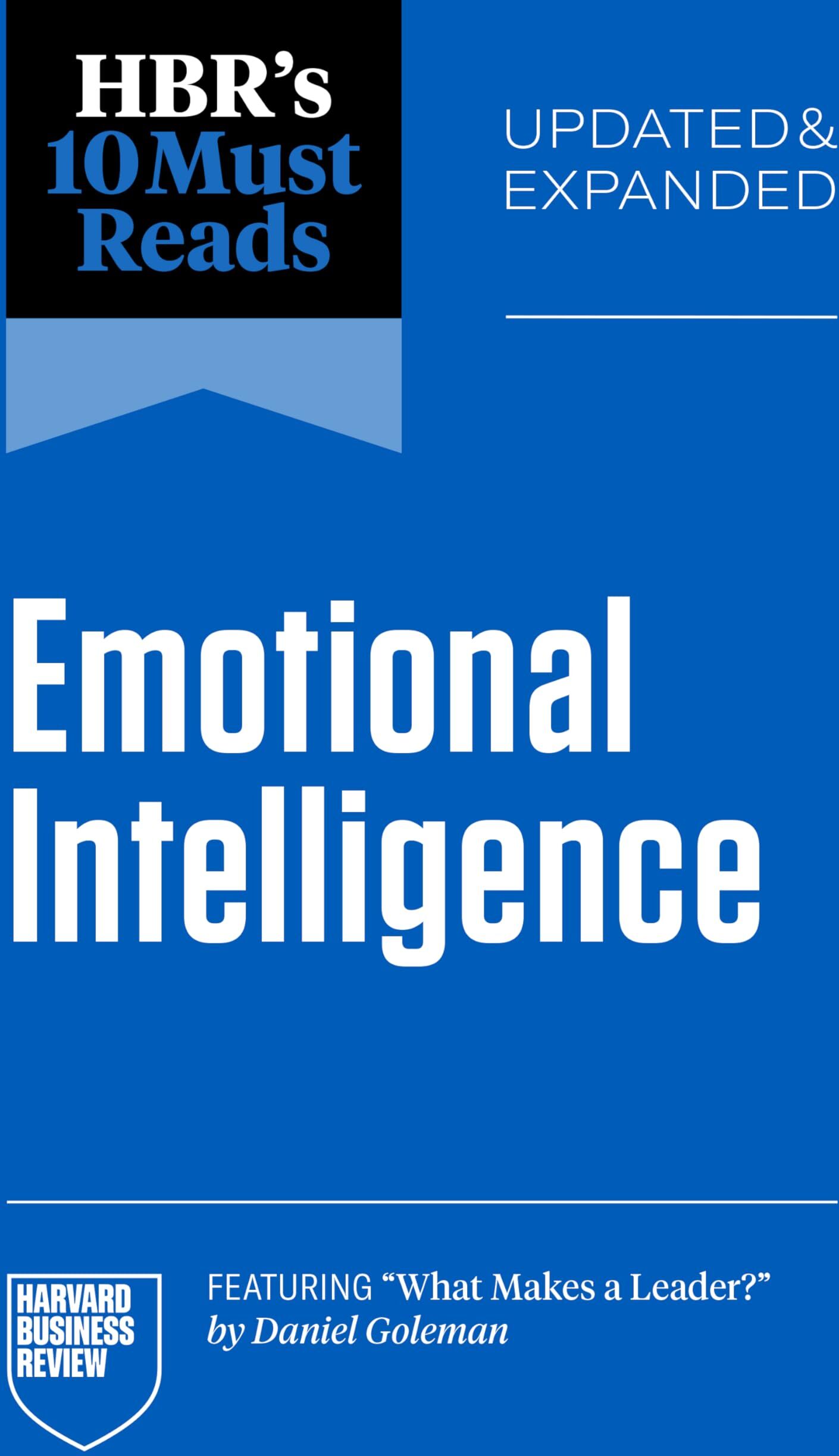 Review, Harvard Business - HBR's 10 Must Reads on Emotional Intelligence, Updated and Expanded (featuring What Makes a Leader by Daniel Goleman) - Preis vom 12.10.2026 11:37:12 h