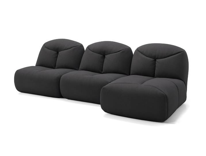 Leder Ecksofa MOLISE Designcouch Sofa