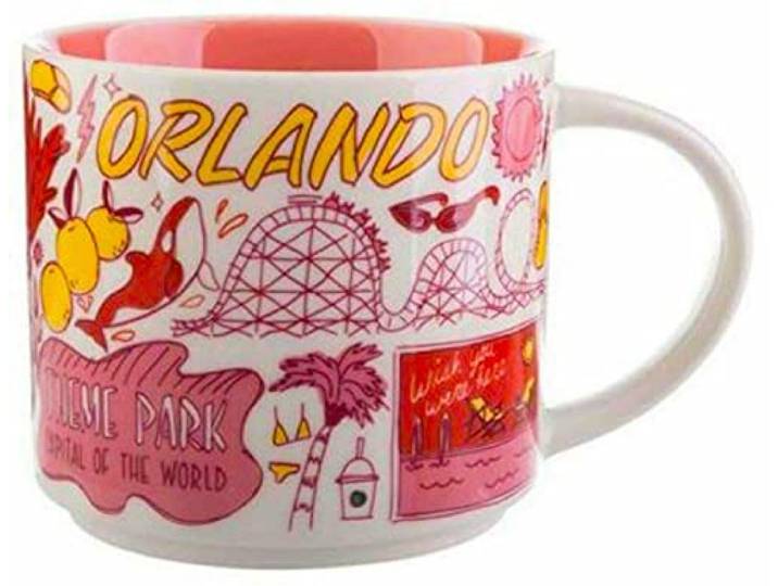 Starbucks Orlando Been There Series Across The Globe Collection Keramik-Kaffeetasse, 4,6 l