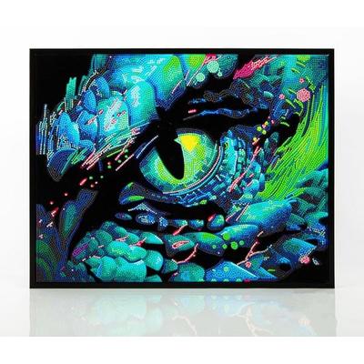 DIAMOND DOTZ - Diamond Painting Neon Drachenauge