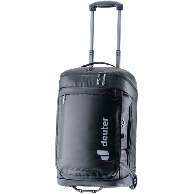 Reisetasche DEUTER "Duffel Pro Movo 36", Gr. B/H/T: 36cm x 52cm x 27cm, schwarz, Polyester, unifarben, Taschen Reisetasche, 36 Liter Volumen, als Tasche und Rucksacksack einzusetzen