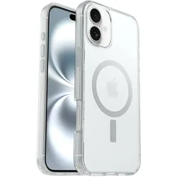 OtterBox Symmetry mit MagSafe (Apple iPhone 16 Plus), Smartphone Hülle, Transparent