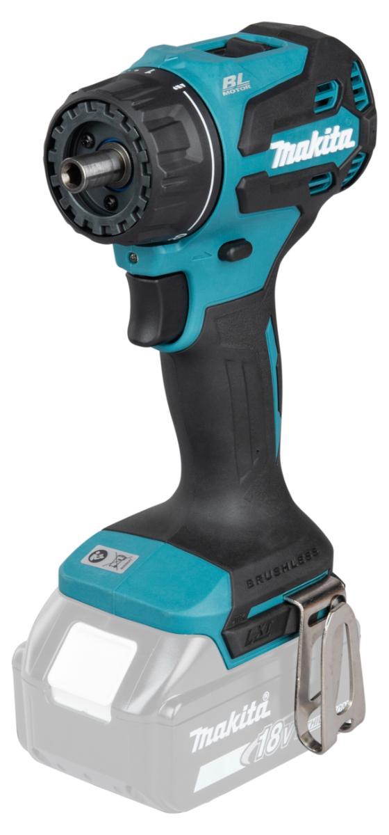 Makita Akku-Bohrschrauber mit Wechselkopfsystem inklusive 4-Kopfaufnahmen LXT 18V - DDF491RTJ
