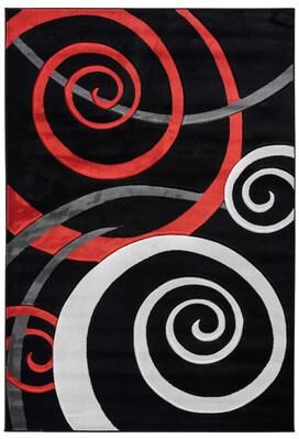 MDA Rugs Orelsi Collection Swirl Area Rug